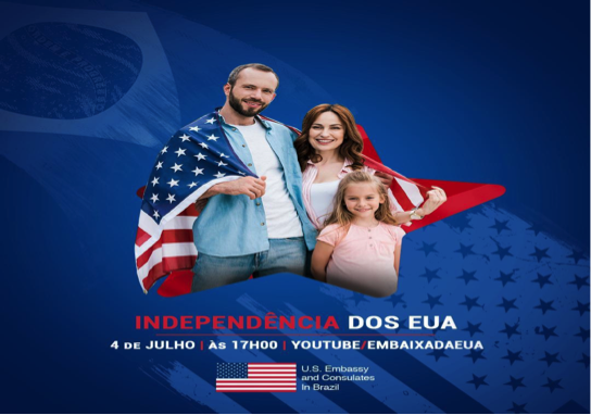 Let’s celebrate! Embaixada e Consulados convidam brasileiros para comemoração da Independência dos EUA