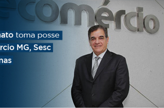 O empresário Nadim Elias Donato Filho tomou posse da presidência do Sistema Comércio no último dia 11 de agosto