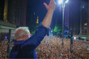 Lula na Avenida Paulista após o resultado oficial das eleições- “Um novo amanhã está surgindo no Brasil”
