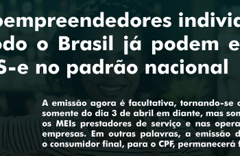 Microempreendedores individuais de todo Brasil já podem emitir a NFS-e