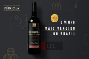O vinho Pérgola comemora 9 anos consecutivos como o vinho mais vendido no Brasil