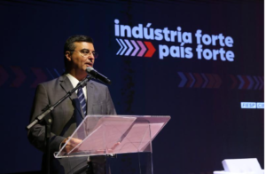 Rafael Cervone, presidente do Ciesp durante evento em celebração ao Dia da Indústria, pesquisa mostra que investimentos no setor devem ter queda